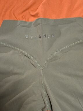 Womens Balance Performance Leggings — Olive